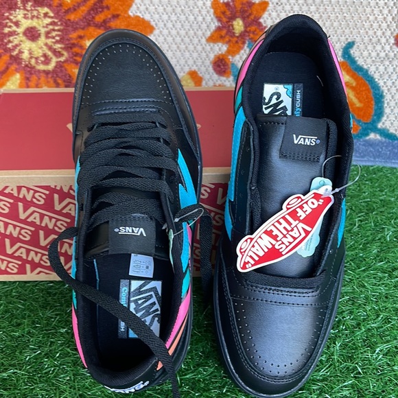 Vans Men’s Lowland Cc Fader Black/Multi sneakers - Picture 13 of 16